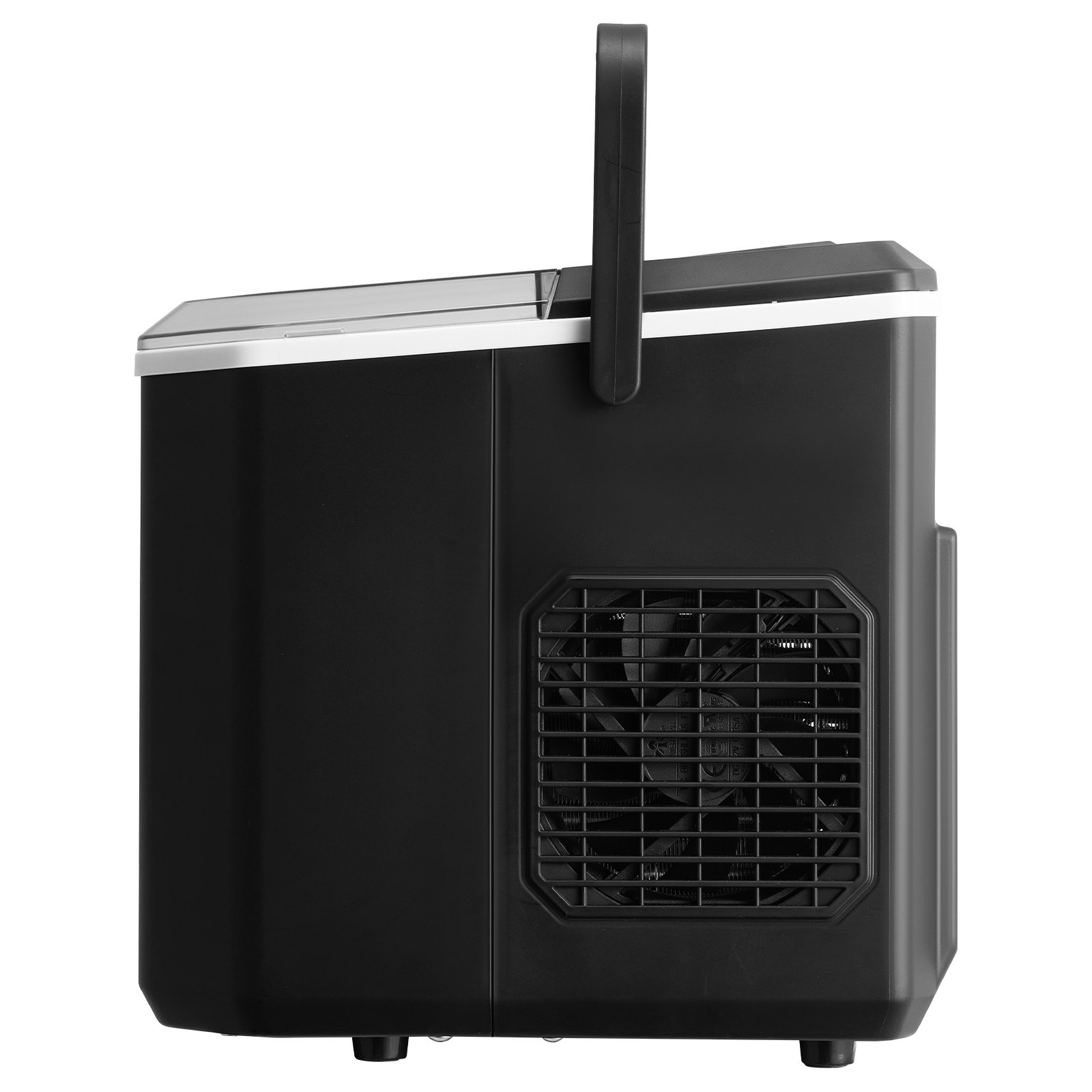 VEVOR Self Cleaning Countertop Ice Maker - 26lbs/day, 42dB