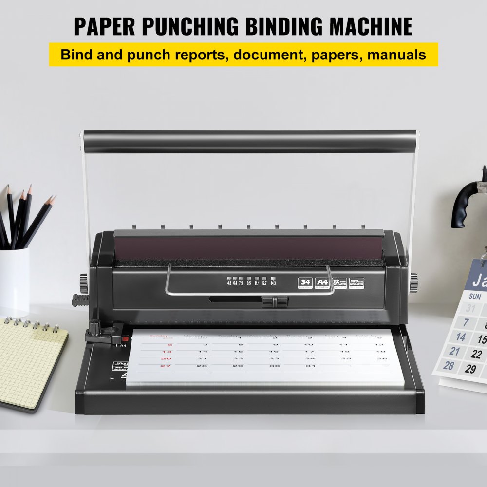 Paper store binder machine