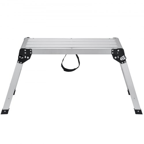 VEVOR Folding Work Platform - 330 Lbs Capacity Aluminum Drywall Stool & Work Bench With Non-Slip Feet