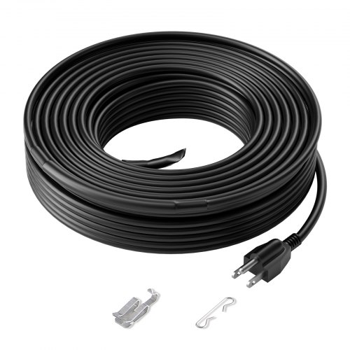 Stress Free 温熱 VEVOR Self-regulating Heat Trace Cable: 80ft, IP68, 85°F/5M