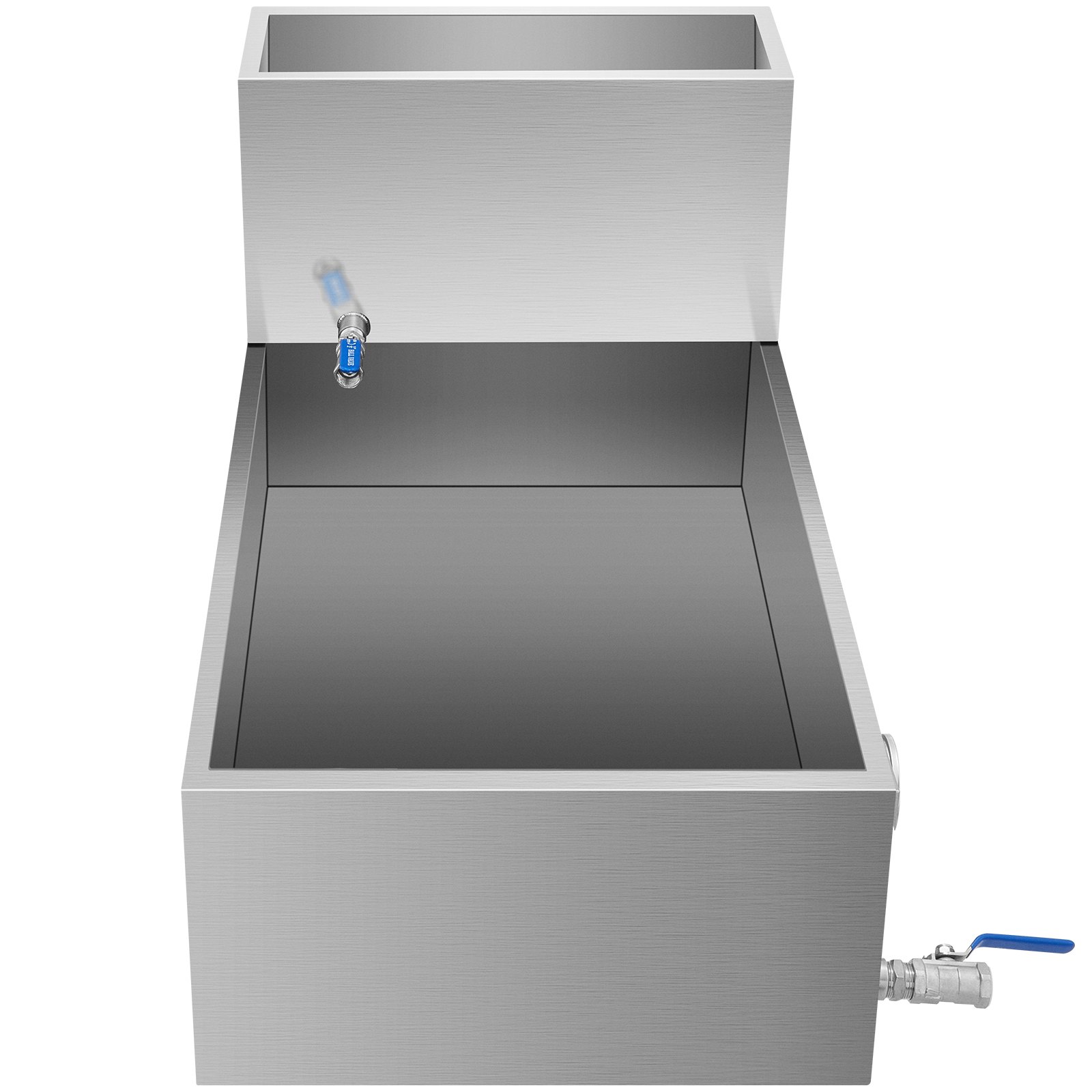 VEVOR 16"x30" Flat Maple Syrup Pan w/Valves, Therm, Preheater