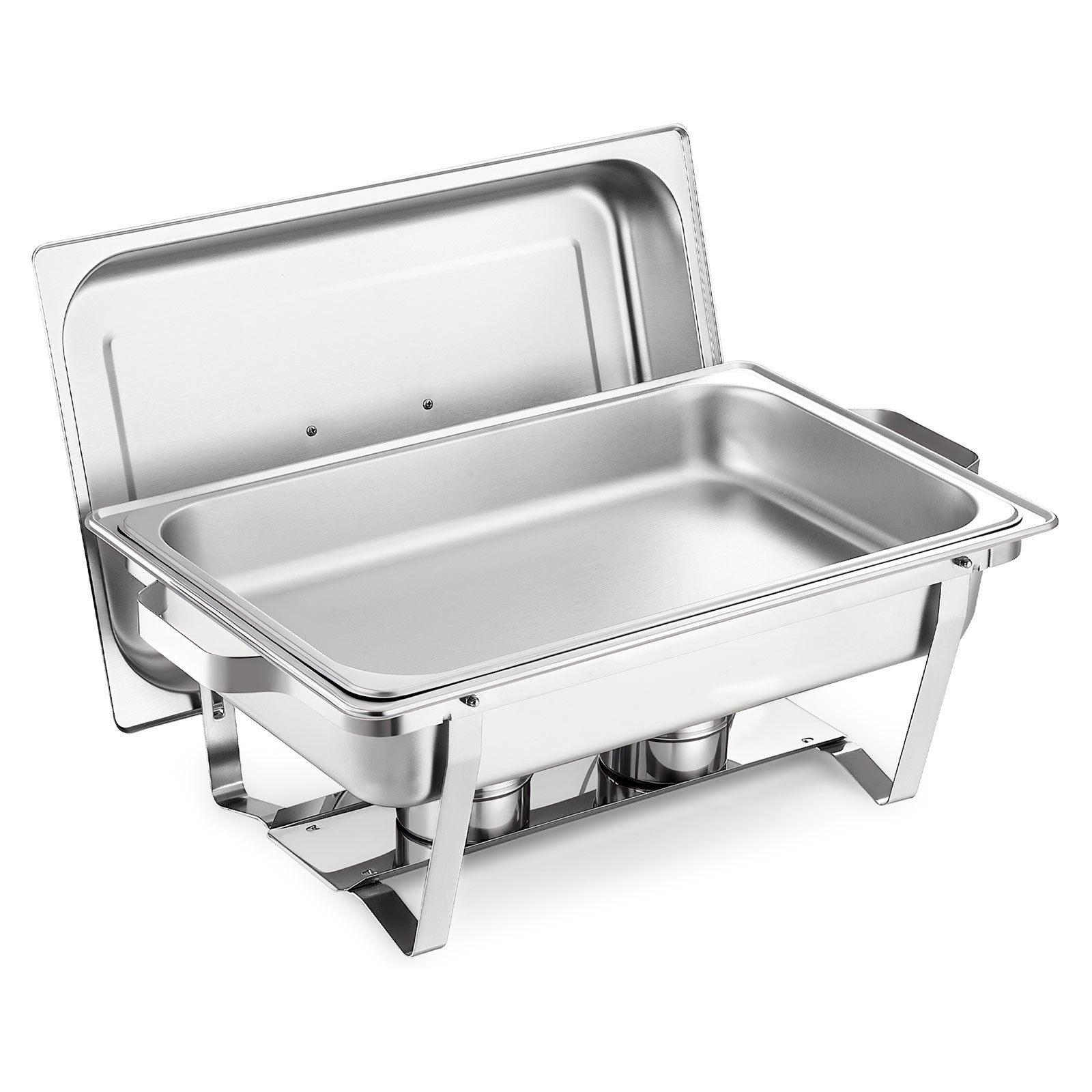 VEVOR Chafing Dish Rectangle – 9 Qt, 2 Pack, 8+, SS201