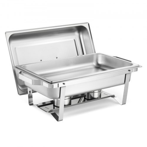 VEVOR Rectangle Chafing Dish – 9 Qt, 6 Pack, 12 Racks