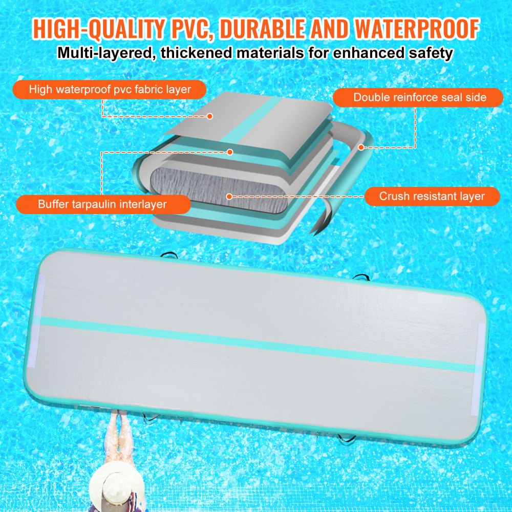 PPXIA Air At Tubling Track Inflatable Gynastics Ats Tuble At Air