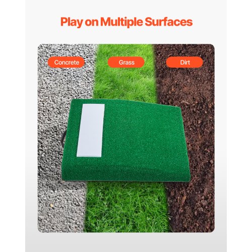 31 in Pitching Mound Portable Pitcher Mound Baseball Softball Outdoor ...