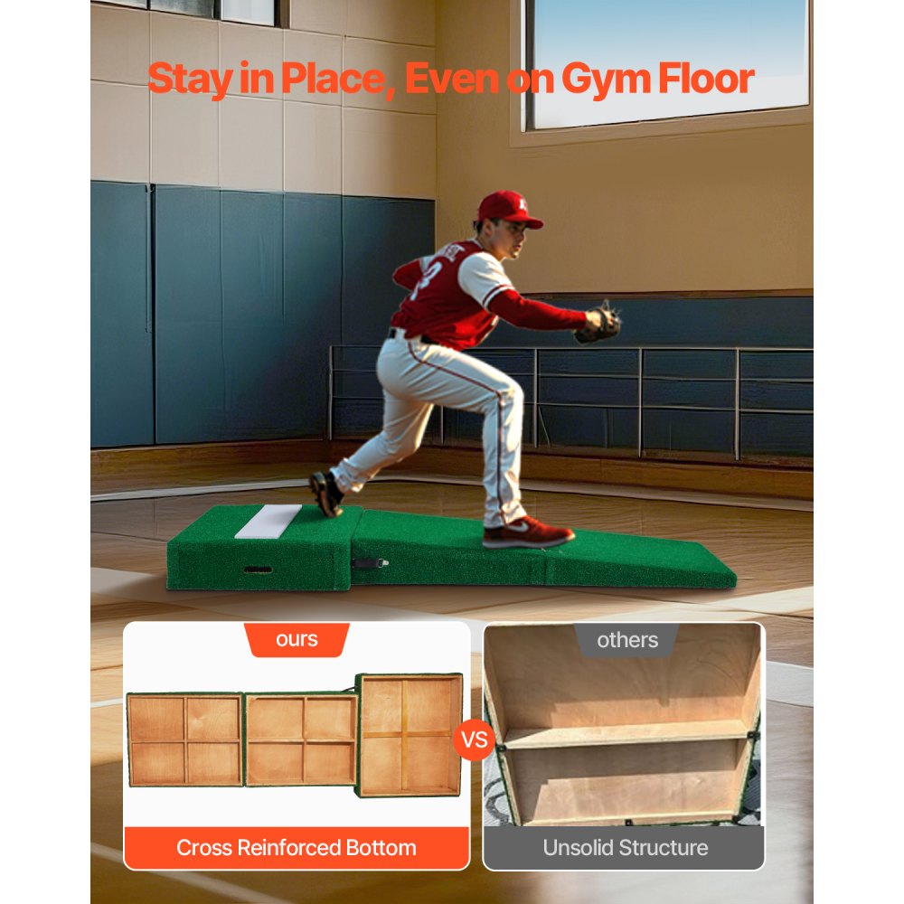VEVOR Portable Pitching Mound — Indoor and Outdoor Use