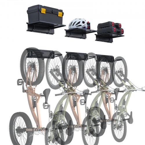 ☆ Custom Garage Hanger CK Ver.3 VEVOR Bike Storage Rack Wall Mount Garage Bike Holder & 3