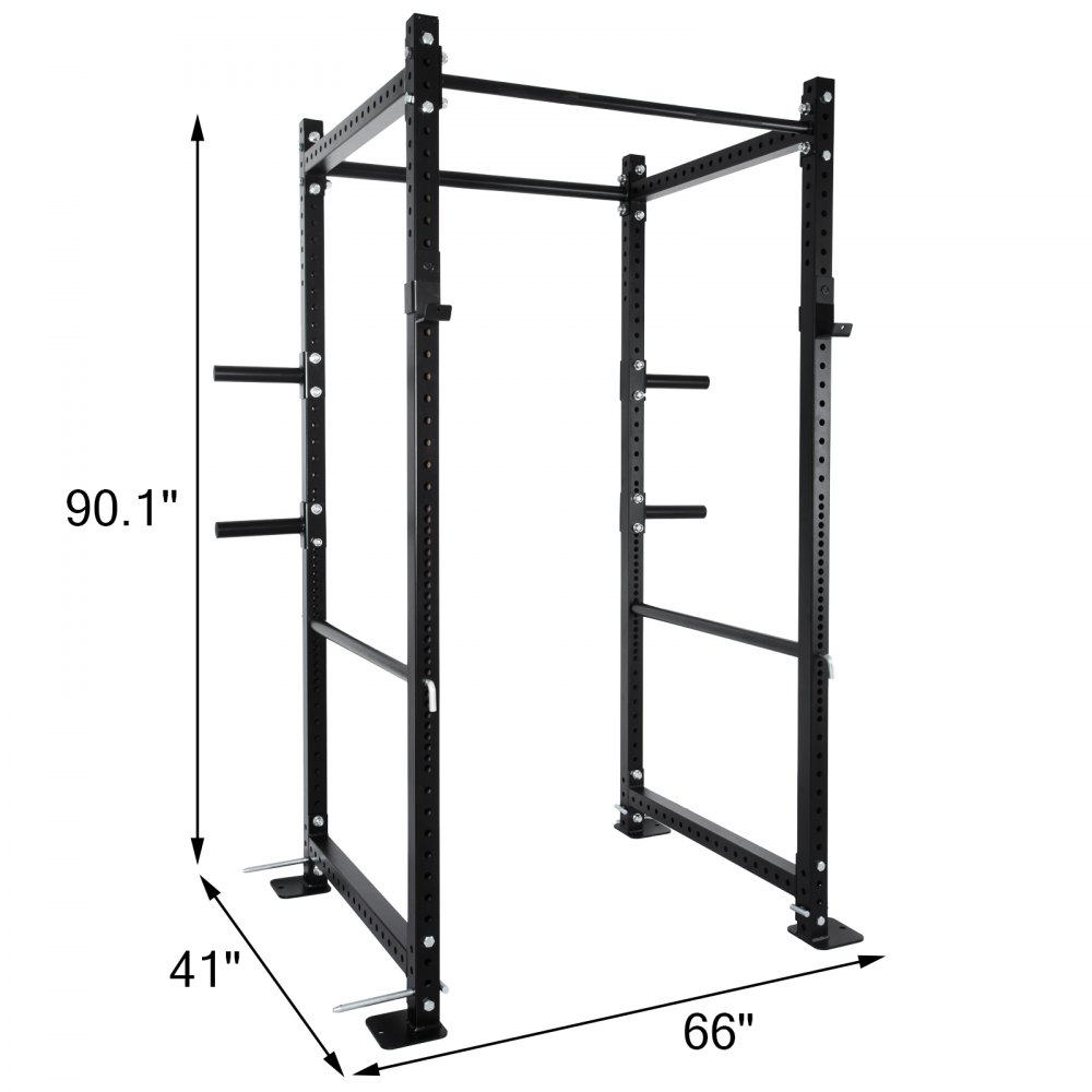 Deep Series Short Power Rack Squat Deadlift Cage Pull Up | VEVOR US