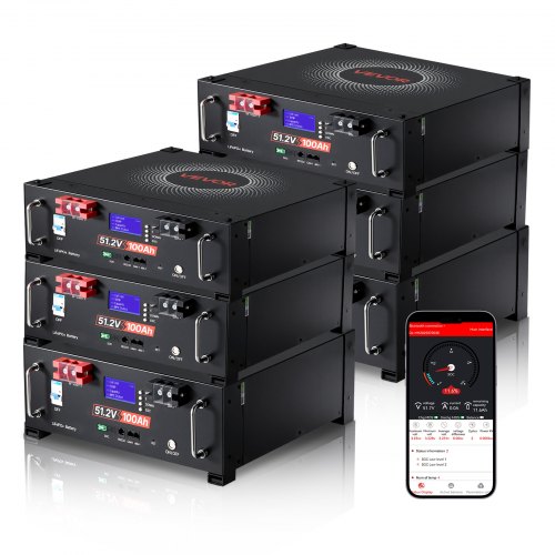 VEVOR LiFePO4 Server Rack Batteries – Reliable Power