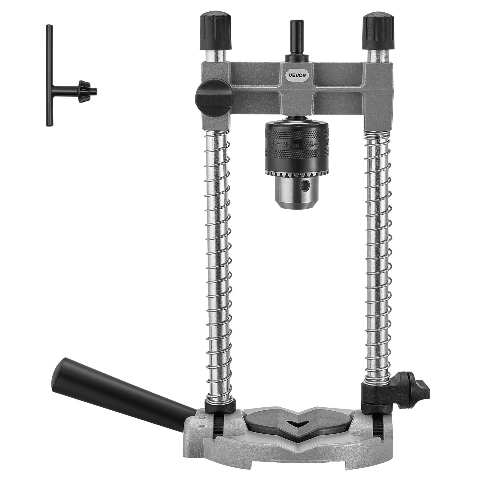 Portable Guide Jig VEVOR Precision Drill Guide – 0.06-0.5 Inch, 60°, 75°, 90°