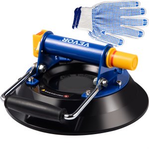 VEVOR Glass Lifting Vacuum Suction Cup, 10\'\' Glass Lifter Suction Cup ...