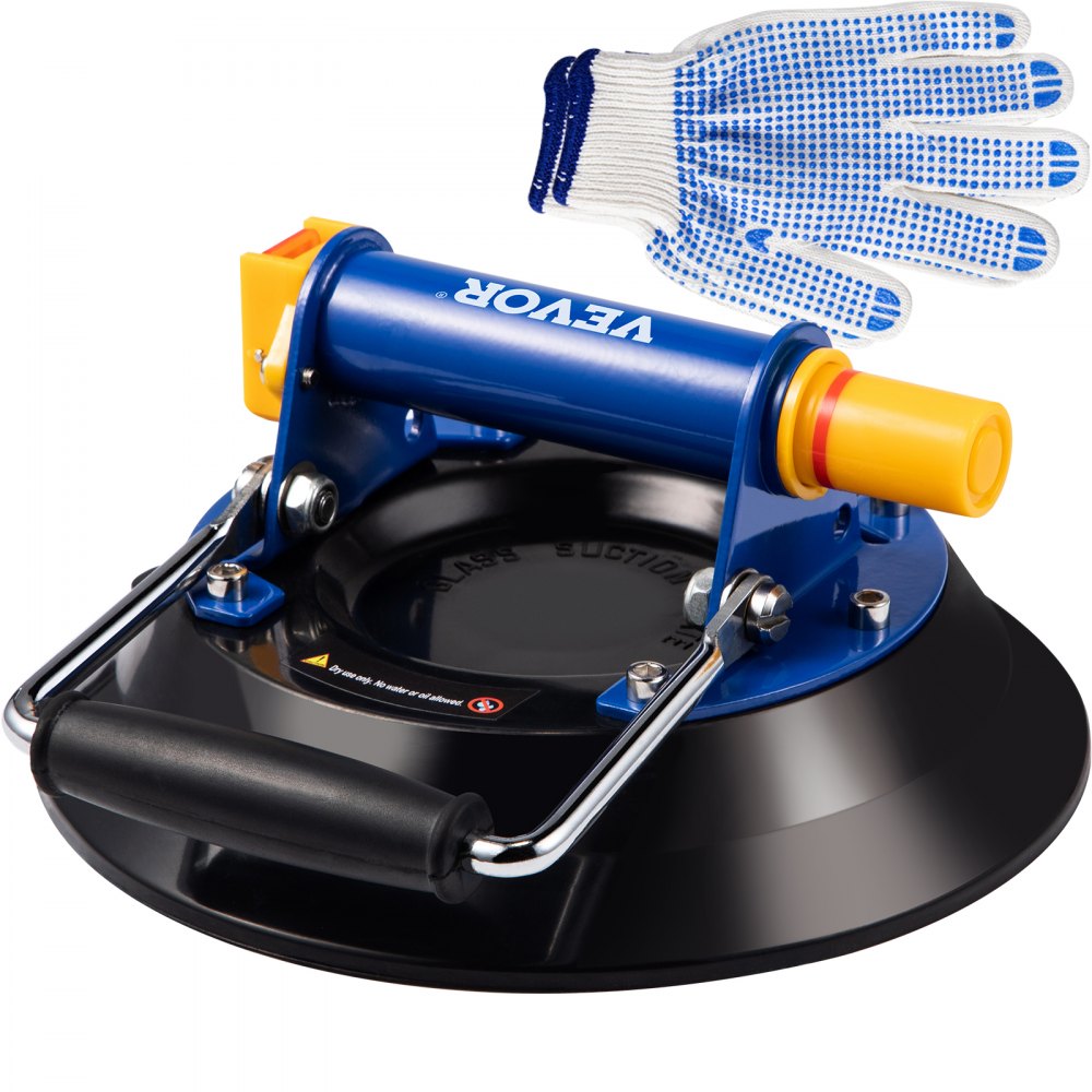 VEVOR Lifting Vacuum Suction Cup 8 Glass Lifter Suction Cup