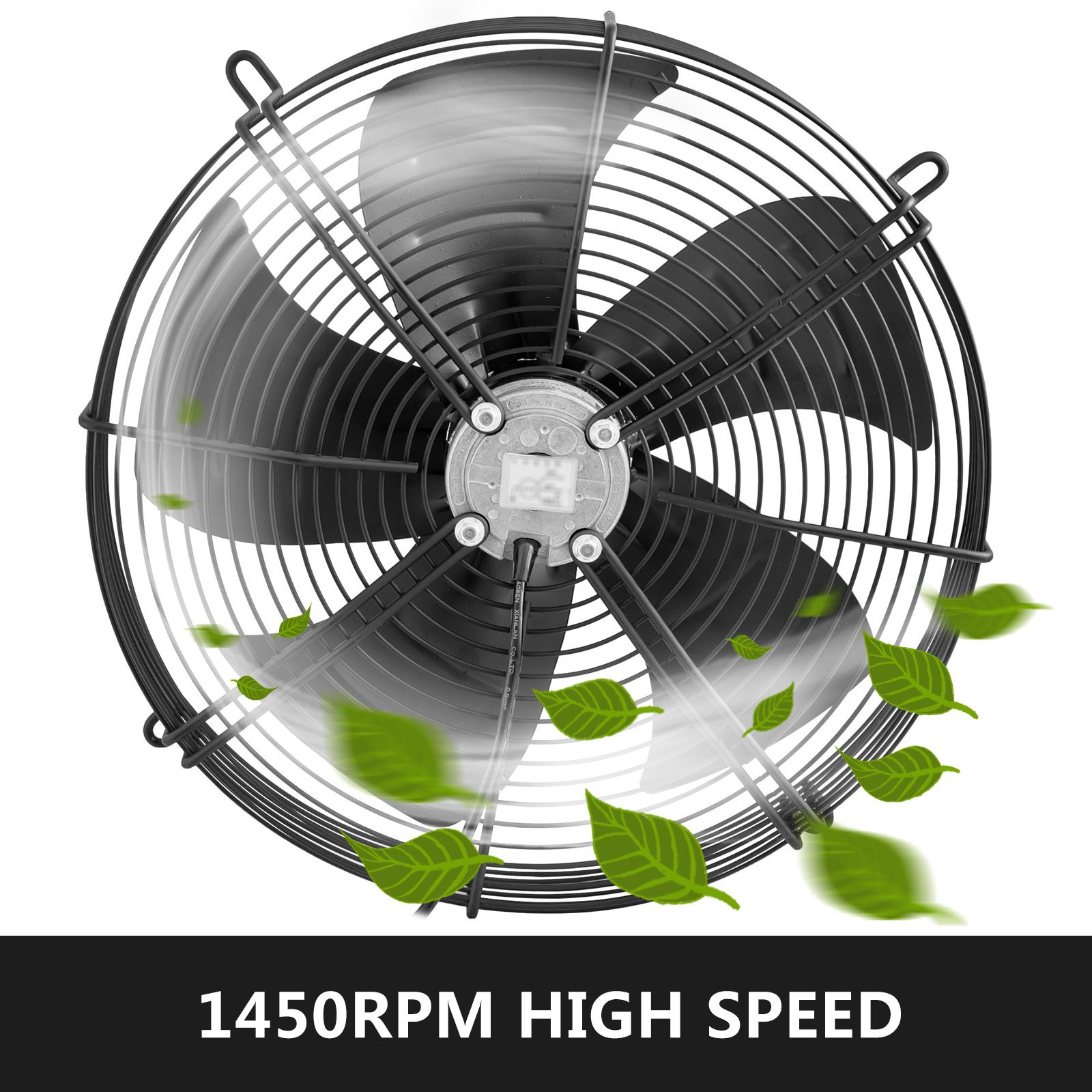 18in Outer Rotor Fan Axial Flow Fan Fume Extractor Static Pressure ...