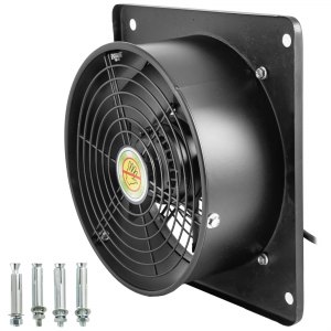10in Axial Square Frame Outer Rotor Fan 120w High Speed 2600rpm Pure ...
