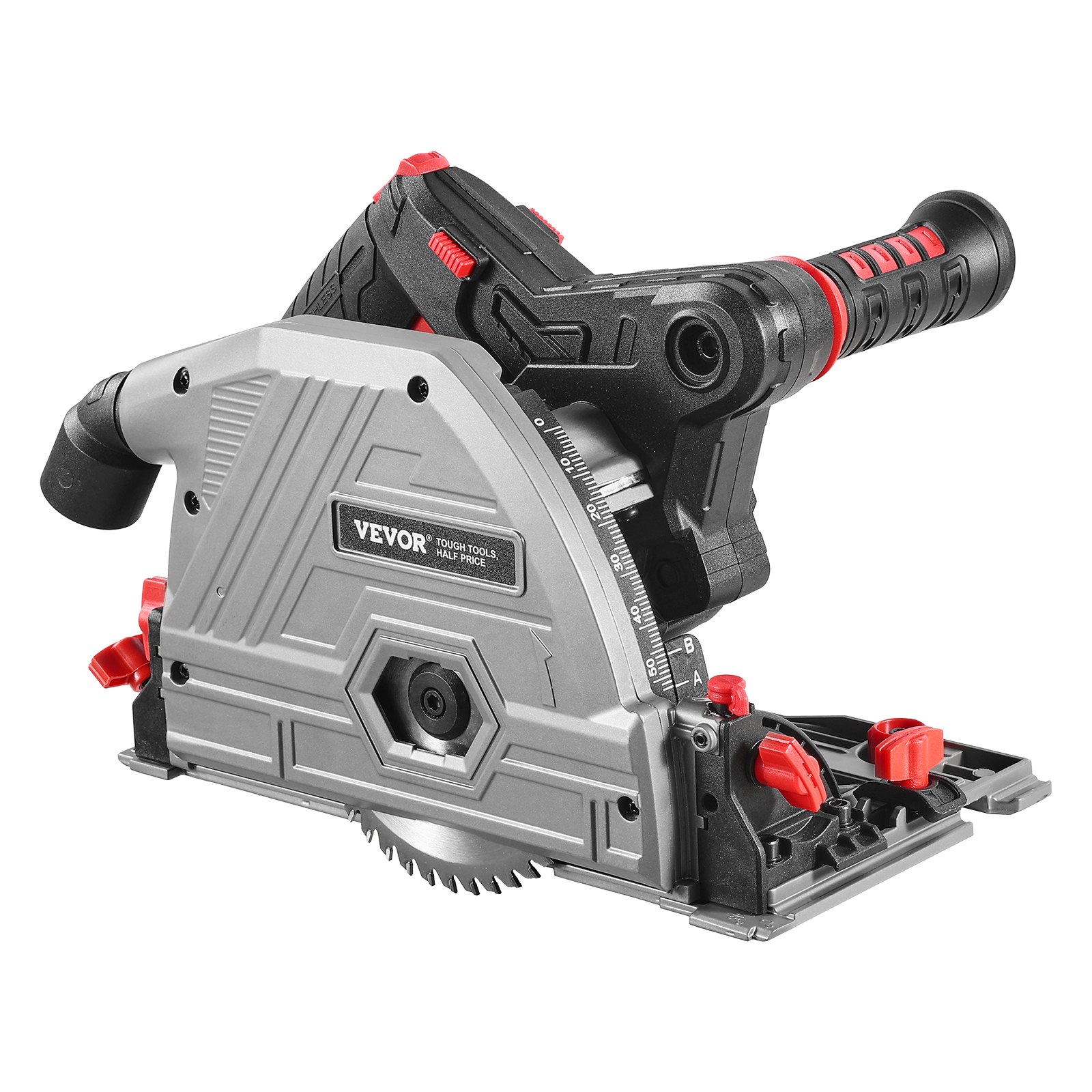 VEVOR Cordless Matika Track Saw – Brushless Plunge