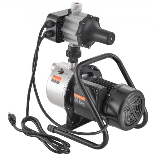 VEVOR Shallow Well Pump Portable Jet Pump w/ Auto Controller