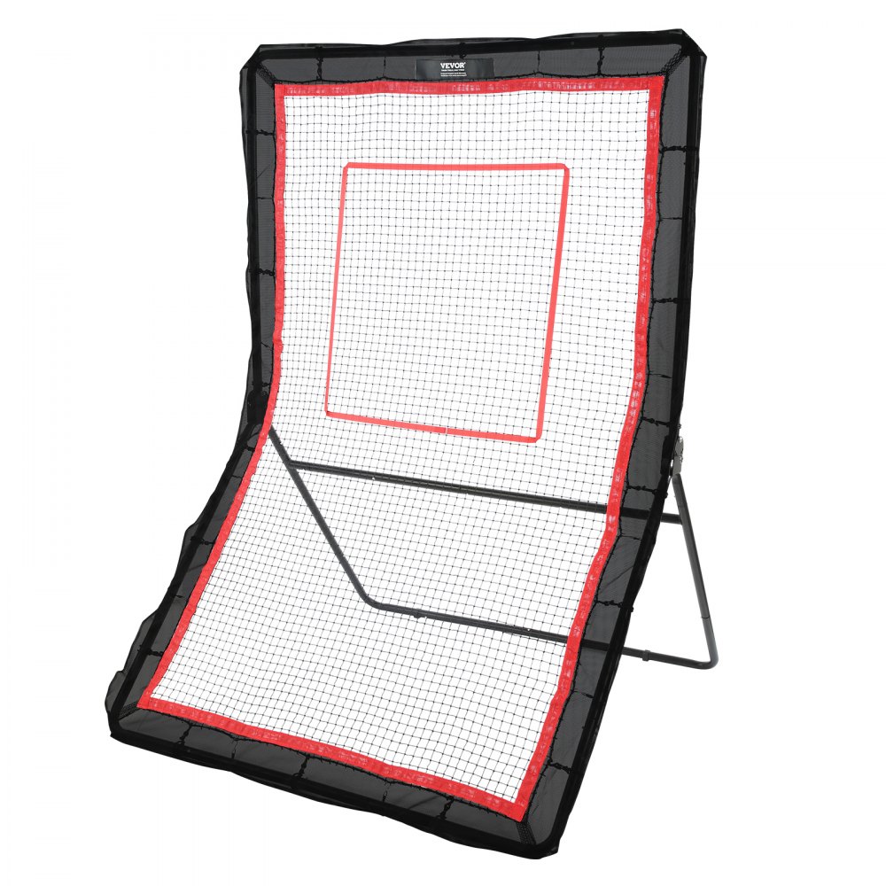 VEVOR Lacrosse Rebounder for Backyard, 5x7 Ft Volleyball Bounce Back