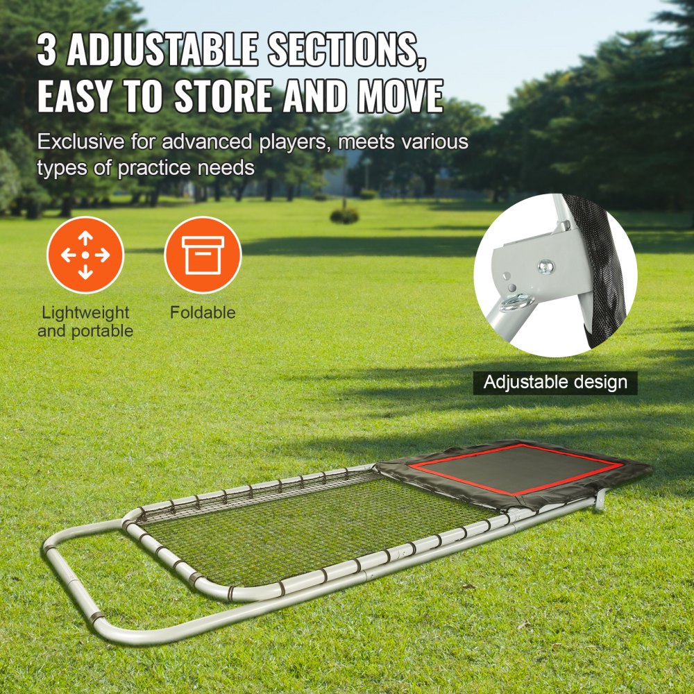 Victorem Lacrosse Rebounder For Backyard - 6x4 Ft. Lacrosse Bounce Back - View #2