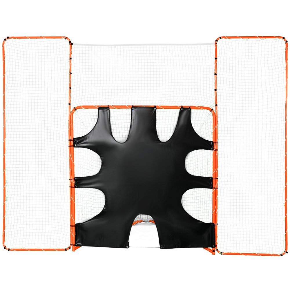 VEVOR 3-IN-1 Lacrosse Goal with Backstop and Target,3.7mx2.7m Lacrosse ...