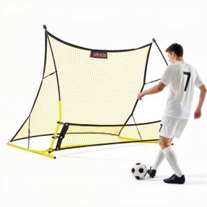 VEVOR Soccer Rebounder Net, 2-in-1 Soccer Goal Rebounder, Thickened ...