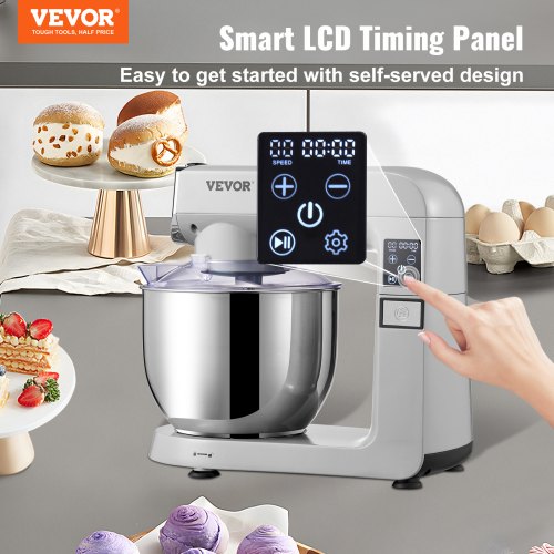 VEVOR 6 in 1 Stand Mixer, 450W Multifunctional Electric VEVOR 6 in 1 Stand Mixer, 450W Multifunctional Electric