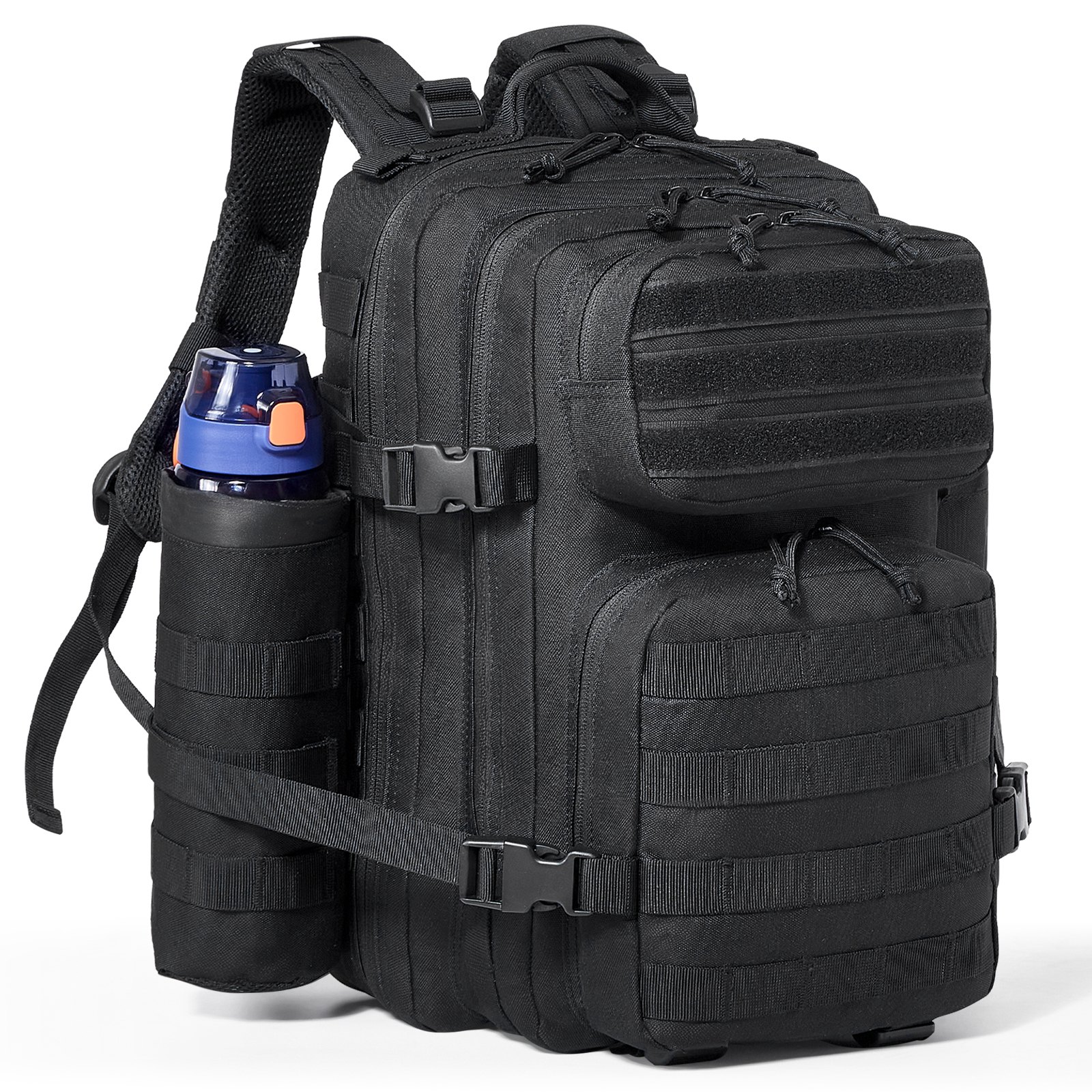 Tactical Backpack 25L Military Backpack with Molle Mode & 3 ...