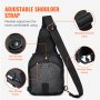 G4Free Tactical Sling Bag Backpack Ilitary Rover Shoulder Sling Pack