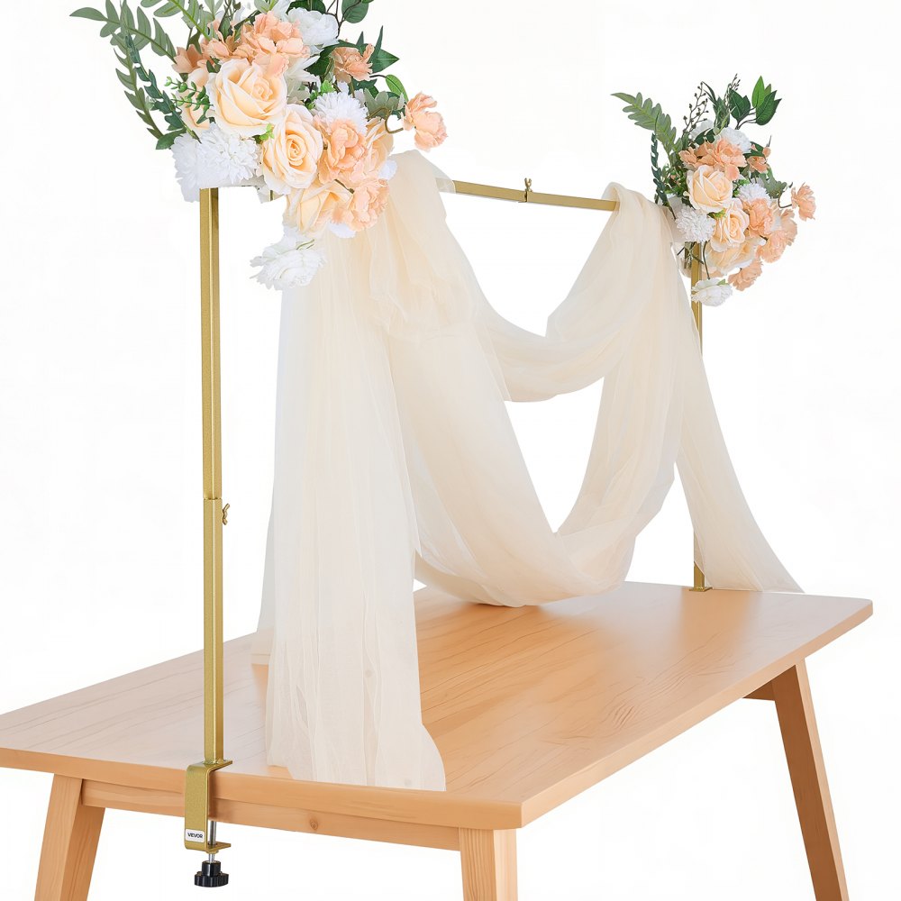 VEVOR Over The Table Rod Stand with Clamps – 28"–98" Length