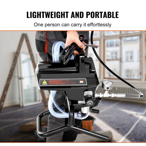 PowerSmart PS6300 Airless Paint Sprayer - 3000 PSI Electric Sprayer For House, Fence, Deck Painting