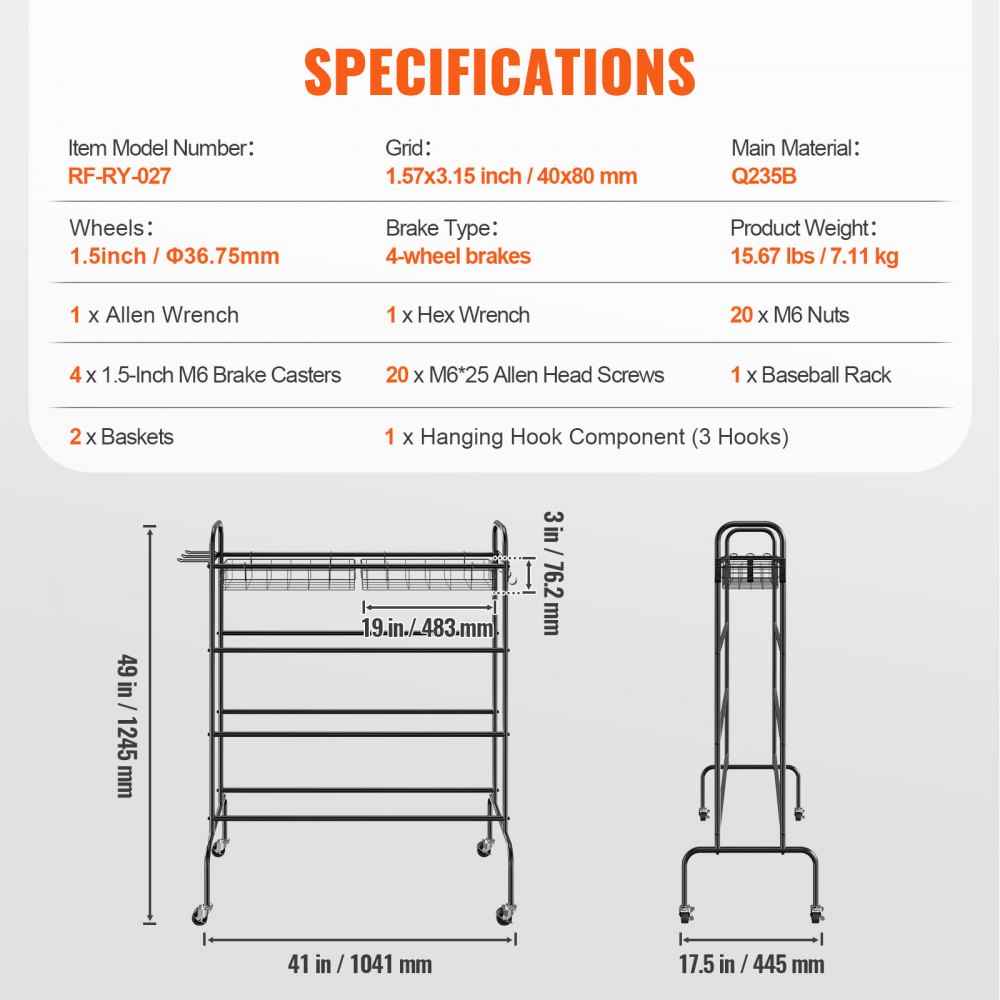 Basketball Rack Build VEVOR Basketball Rack, 4-Layers Rolling Basketball Shooting Training ...
