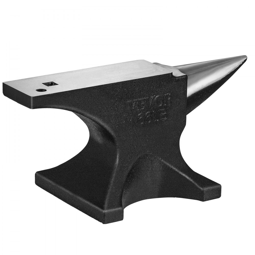 VEVOR VEVOR Single Horn Anvil, 66Lbs Cast Steel Anvil, High Hardness ...