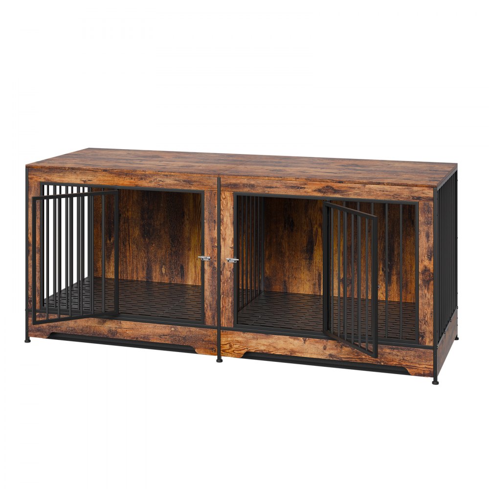 Photo inspiration: Visual Reference: Vevor Dog Crate Furniture For 2 Large Dogs