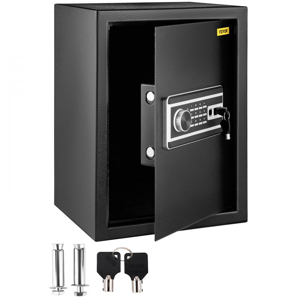 VEVOR VEVOR Safe Box, 2.1 CU.FT Fingerprint Safe Box for Money w/ 2