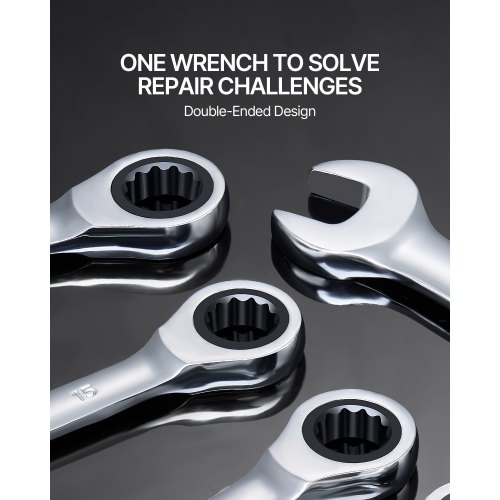 VEVOR Combination Wrench Set 30 PCS SAE 1/4