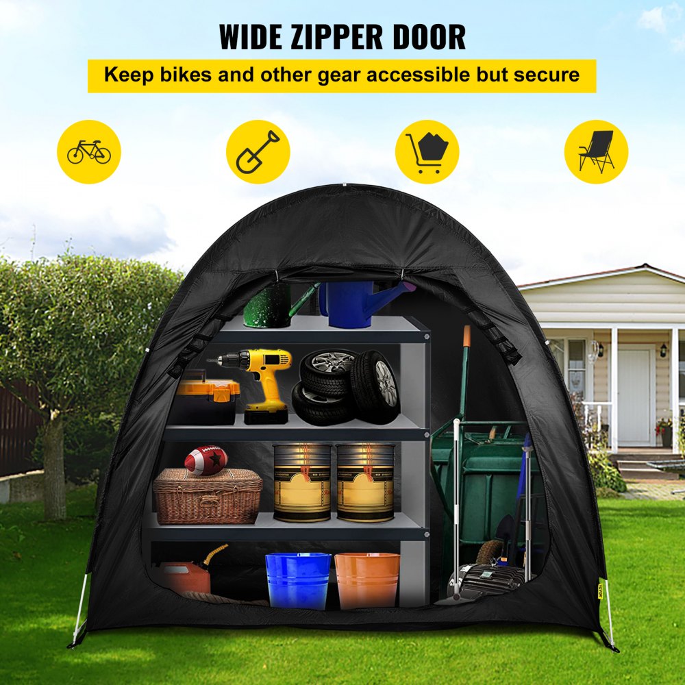 VEVOR VEVOR Bicycle Storage Tent Bike Storage Cover 210D Waterproof