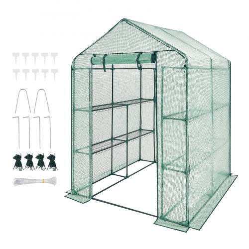 VEVOR Walk-in Greenhouse, 55.5