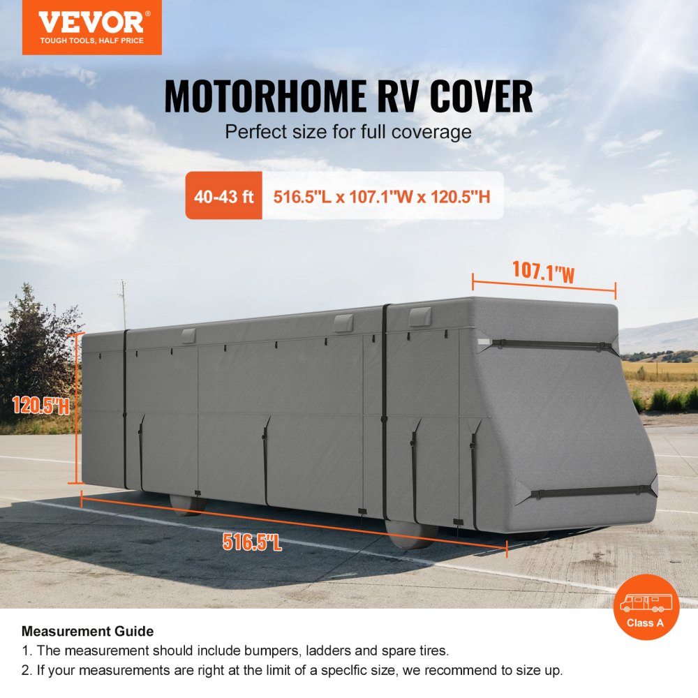 VEVOR Waterproof Camper Cover — Universal Pet Car Barrier
