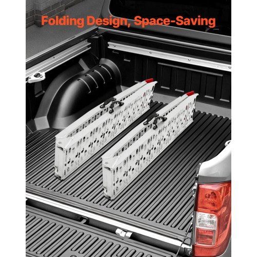 Handle For Loading Bay Ramps 1500 lbs Aluminum Ramps 2Pcs Heavy-duty Loading Ramps with Handles ...
