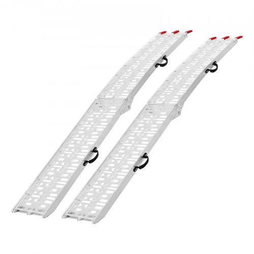 1500 lbs Aluminum Ramps 2Pcs Heavy-duty Loading Ramps with Handles ...