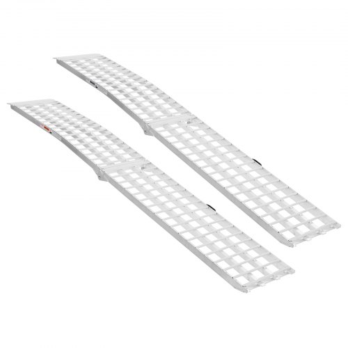 2000 lbs Aluminum Ramps 2Pcs Heavy-duty Loading Ramps with Handles ...