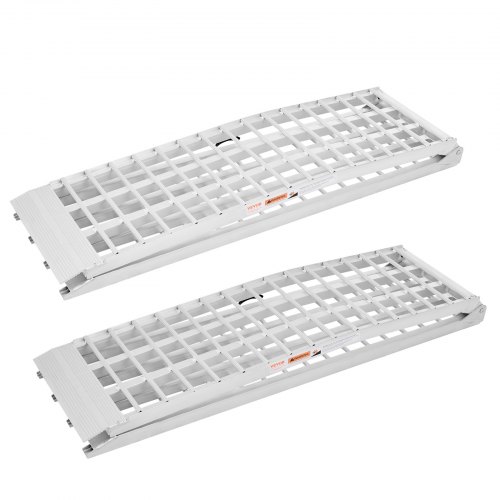 2000 lbs Aluminum Ramps 2Pcs Heavy-duty Loading Ramps with Handles ...