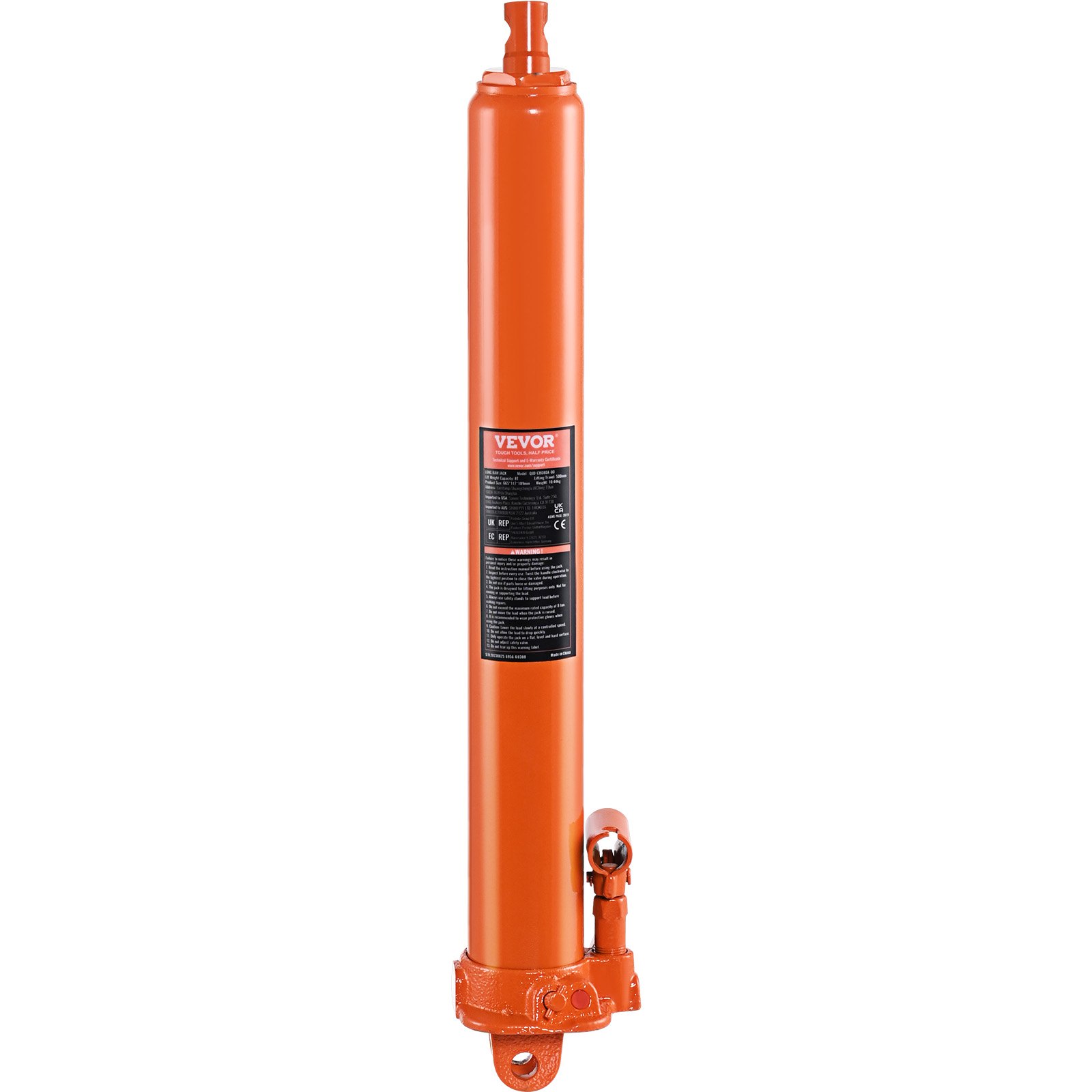 8Ton 490mm slag luchthydraulische pomp lange ram jack motorlift - LRJ8-A 8Ton 490mm slag luchthydraulische pomp lange ram jack motorlift - LRJ8-A